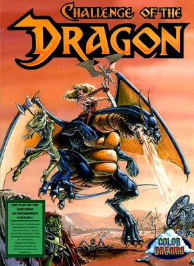 Challenge of the Dragon (USA) (Color Dreams) (Unl) box cover front